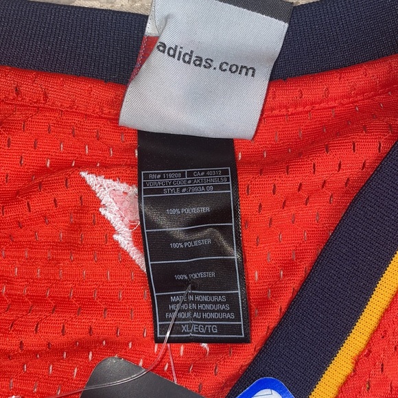 NWT Monta Ellis Warriors Jersey Men XL
Stitch Adidas We Believe Orange NBA - Picture 9 of 14